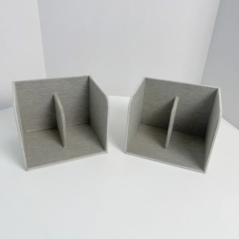 Caraway Food Storage Set Organizers Gray Canvas Magnetic